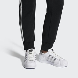 Adidas Superstar Férfi Originals Cipő - Fehér [D88655]